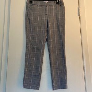Carolina Belle Plaid Cropped Work pants